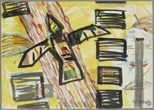 Vogel und Fluß