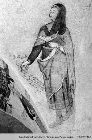Boethius Severinus - Dekoration der Nordwand und der nördlichen Gewölbezwickel