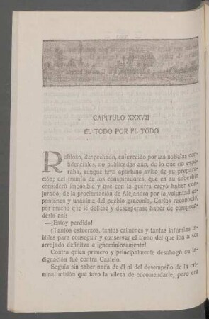 Capítulo XXXVII - El todo por el todo