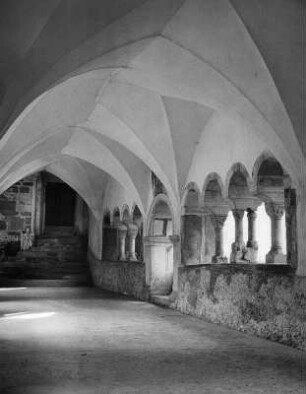 Millstatt. Ehemalige Benediktinerabtei. Kreuzgang (1291)