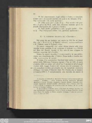 II. - Il compendio melchita del «Prochiro».