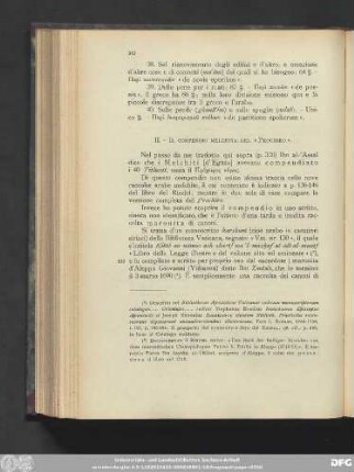 II. - Il compendio melchita del «Prochiro».