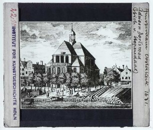 Amsterdam, Oosterkerk : Stich, Ansicht