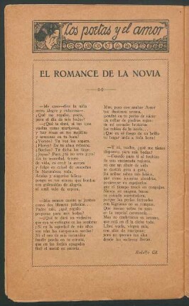 Los poetas y el amor