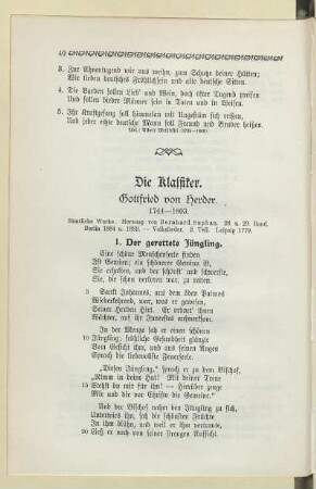 Die Klassiker
