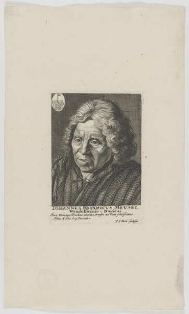 Bildnis des Iohannes Heinricvs Mevsel