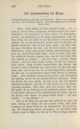Der Zusammenhang der Dinge