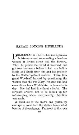 Sarah Joyce's Husbands