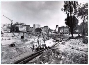 Baustelle Jan Wellem-Platz, Düsseldorf