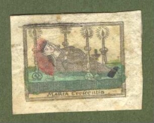 "Maria Crescentia" (kleines Andachtsbild)