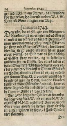Januarius 1743