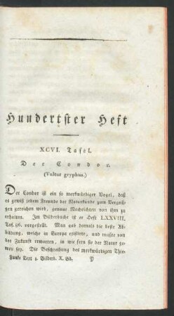 Hundertster Heft.