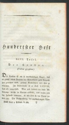 Hundertster Heft.