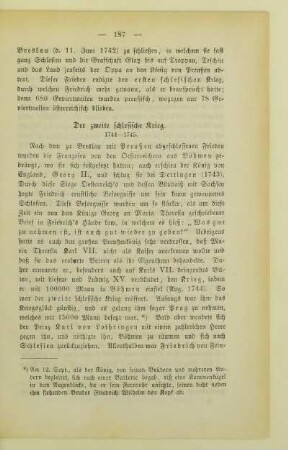 Der zweite schlesische Krieg. 1744 - 1745