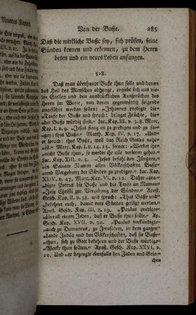 Daß die wirkliche Buße sey, sich prüfen, seine Sünden kennen und erkennen, [...].