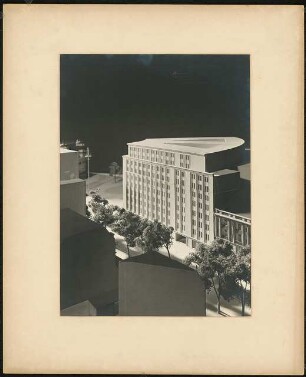 Hochhaus am Potsdamer Platz, Berlin 2. Projekt: Ansicht Bellevuestraße