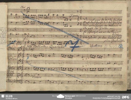 Quartetto: "Nu Marthe lebe wohl"