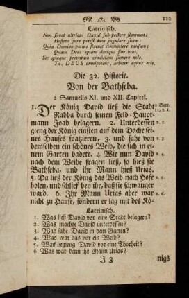 133-138, Die 32. Historie