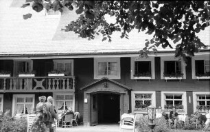 Hinterzarten: Gasthaus zum Adler; Eingang