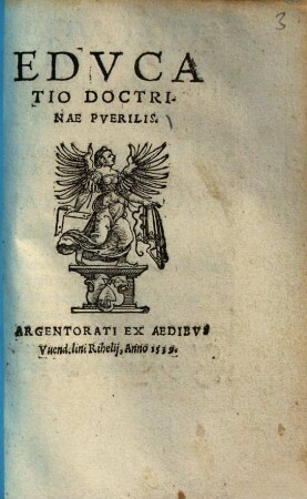 Educatio doctrinae puerilis