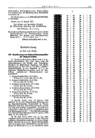 Anerkennung von Schmalfilmerzeugnissen als Sicherheitsfilm : [Volksbildung] ; [Für das Reich] ; [Amtliche Erlasse] ; [Amtlicher Teil]