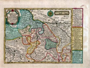 Der Gubensche Bezirk in der Niederlausitz nebst einen Theil der angranzenden Herrschaften und Aemtern ; Verfertiget von Joh. George Schreibern in Leipzig