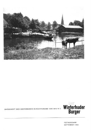 Festausgabe September 1982 : Zeitschrift des Winterhuder Bürgervereins von 1872 r.V.
