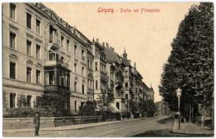 Leipzig : Partie am Floßplatz