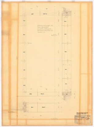 Reichsluftfahrtministerium, Berlin: Durchfahrt L5 (Fensterumrahmungen): Details 1:5