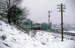 Oppenweiler Einfahrsignal Lok 216 114 E3775 S-Lauda