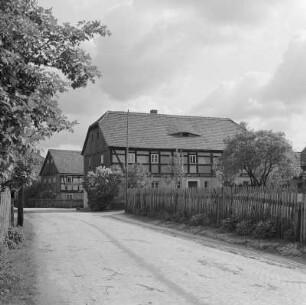 Fachwerkhaus in Malschwitz : Tykowany dom w Malešecach : Malschwitz / Malešecy