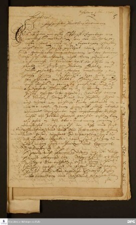 Brief von [August Hermann Francke] an [Daniel Lohse].