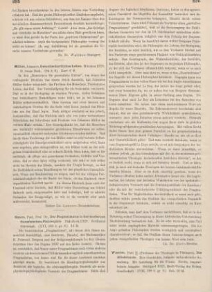 235-236 [Rezension] Simon, Paul, Der Pragmatismus in der modernen französischen Philosophie