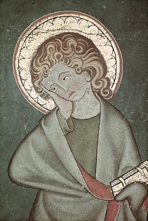 Christus am Kreuz mit Maria und Johannes