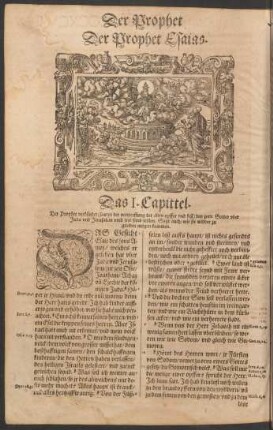 Der Prophet Esaias.