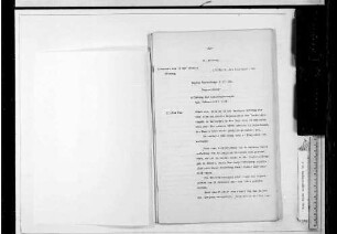 Vereinfachung in der Staatsverwaltung (1909-1910)