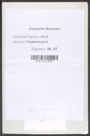 Fürstbischöfliche Verordnungen über die für 1764 und 1775 angesetzten Kopfschatzungen