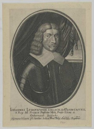 Bildnis des Iohannes Lvdovicvs de Erlach