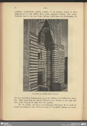 Das Portal der Moschee Sultan Muaijad