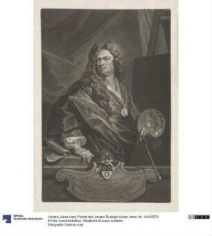 Porträt des Johann Rudolph Huber