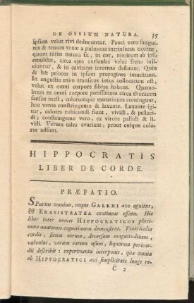 Hippocratis Liber De Corde
