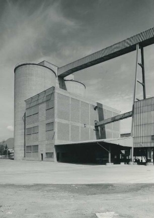 Silo-Bau Zementwerk, ohne Datum