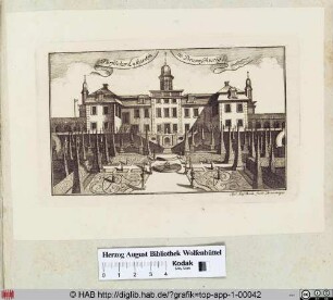 Fürstlicher Lustgarten in Braunschweig.