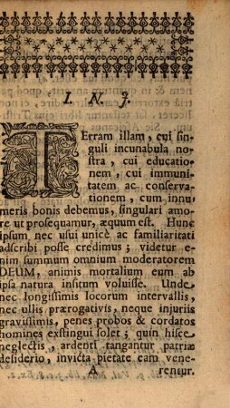 Diss. hist. pol. de devotis pro patria