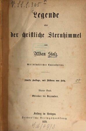 Legende oder Der christliche Sternhimmel, 4