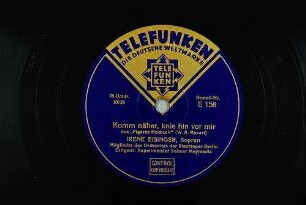 Komm näher, knie hin vor mir : aus "Figaros Hochzeit" / (W. A. Mozart)