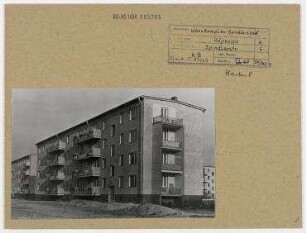 Wohnkomplex Spindlersfeld. Berlin, Köpenick, Spindlersfeld, Spindlerstraße