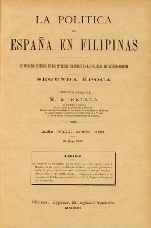 Núm. 186. 31 Mayo 1898
