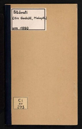 Śīlāvatipāṭṭa : Printed as manuscript for scholars