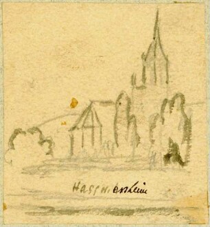 Haßmersheim Pfarrkirche von Osten